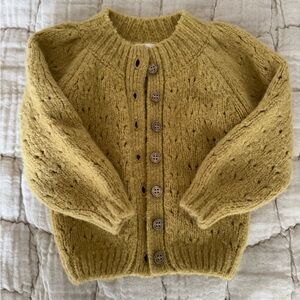 Rylee + Cru Cardigan in Lemon